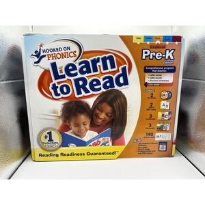Hooked On Phonics Pre-K Learn to Read Edition Program 3-4 Years(1 Book Missing)